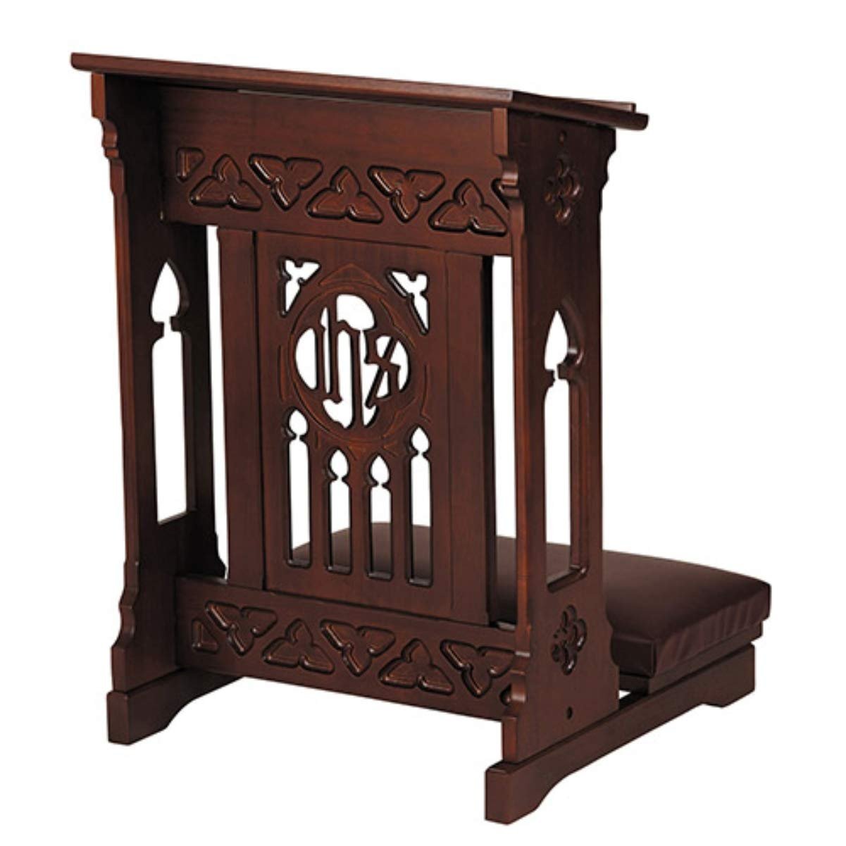 CB Church Suppply Florentine Collection Kneeler - Walnut