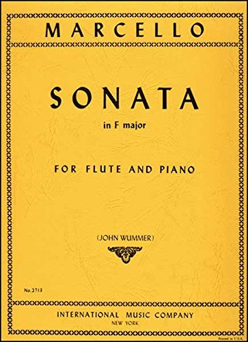 Marcello: Sonata in F Major - Flute (International 2713)