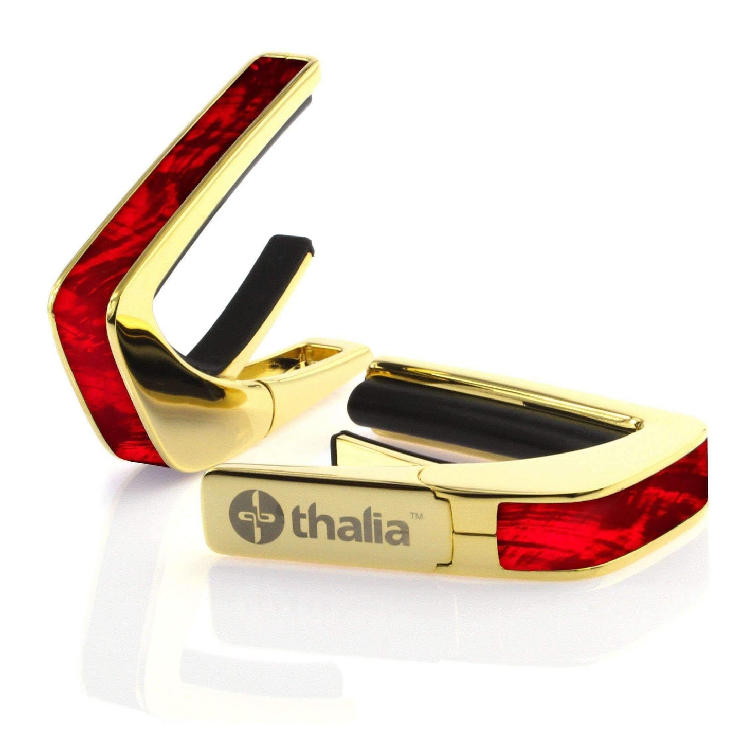 Thalia Guitar Capo - Exotic Series (New Model with (2) Universal OctaveTouch Fret Pads)