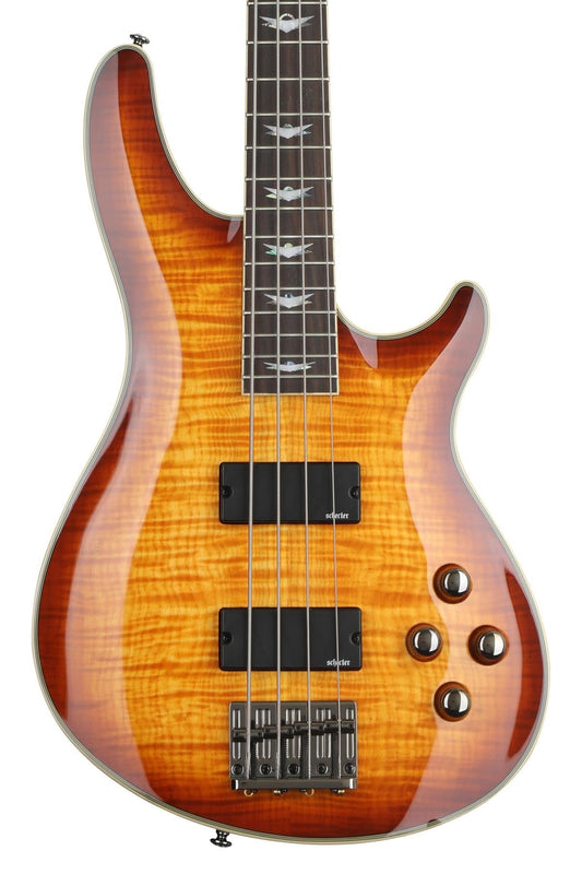 Schecter Omen Extreme-4 Bass Guitar (Black Cherry)