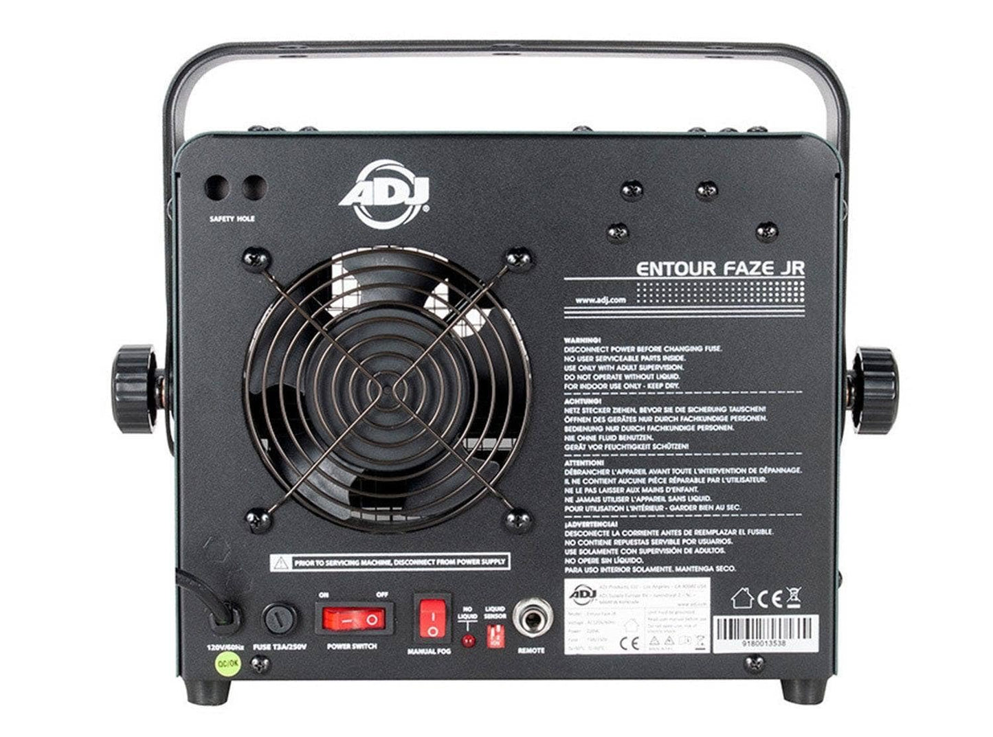 ADJ ENTOUR FAZE JR 200W Mobile Faze Fog Effects Machine
