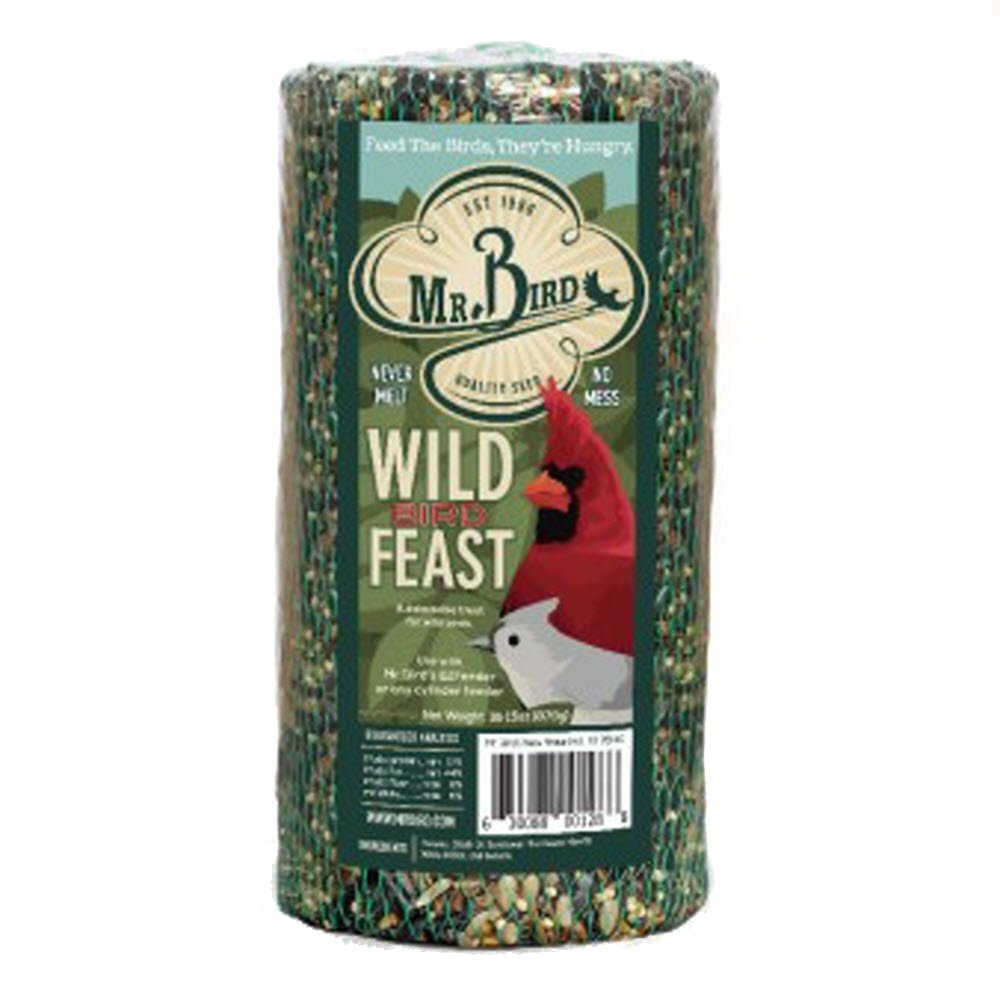 Mr. Bird Wild Bird Feast Birdseed Large Cylinder 4 lbs.