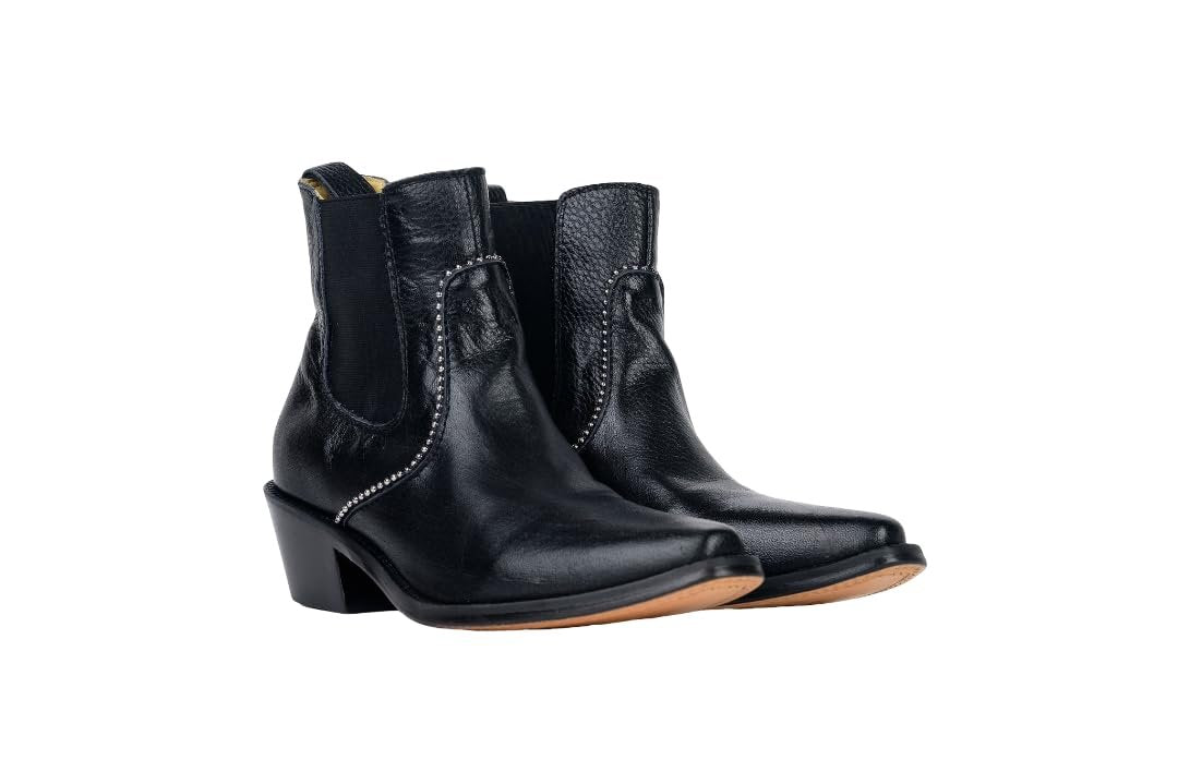 Scorpion Boots “La Campeona” Black Ankle Boots (9.5, US Footwear Size System, Adult, Women, Numeric, Medium, 9.5)