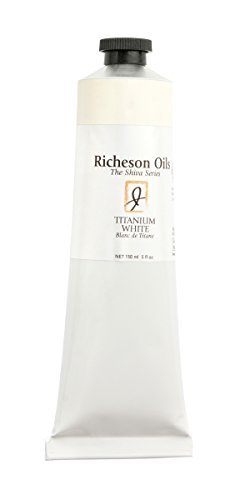 Jack Richeson Artist Oil, 37-Milileter, Titanium White