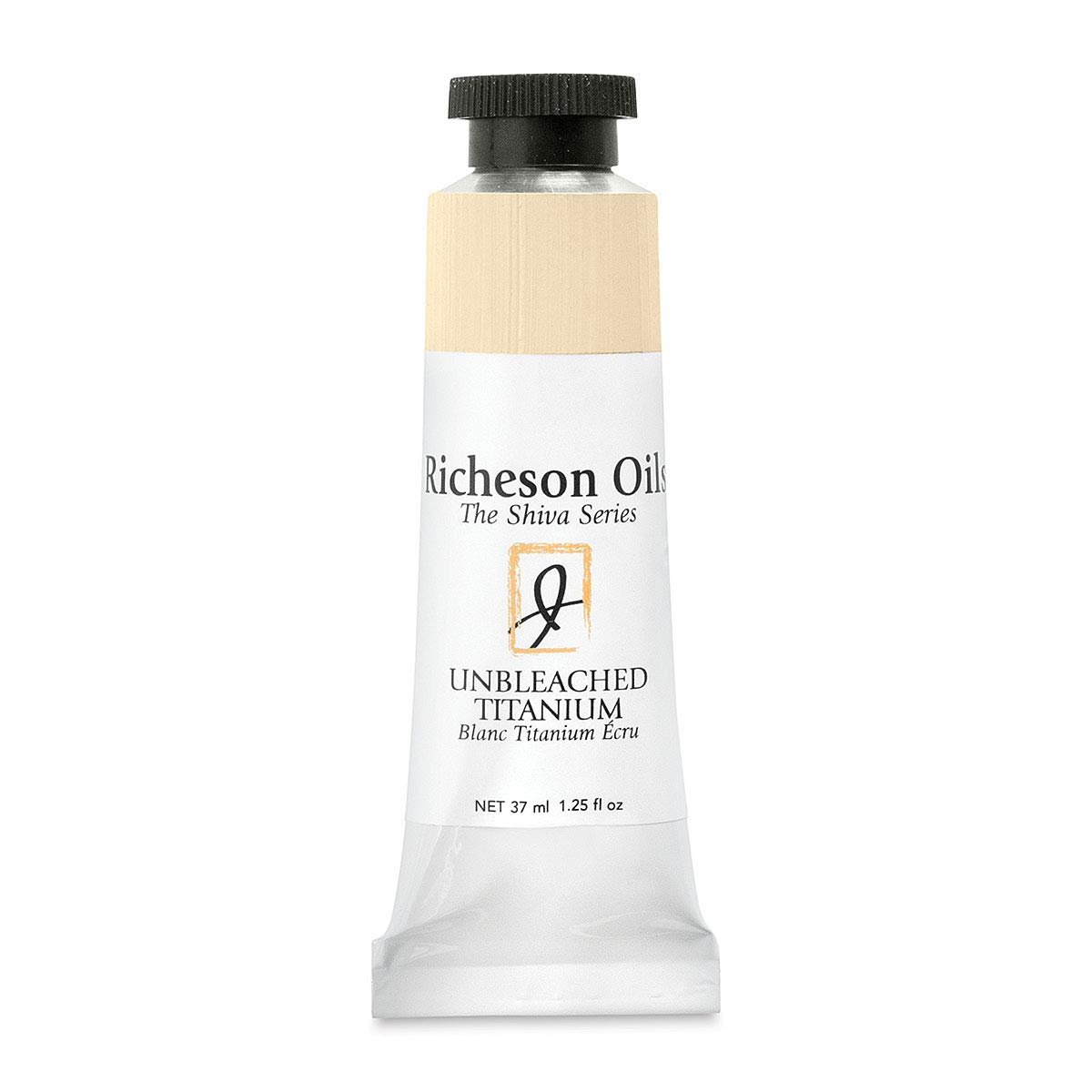 Jack Richeson 120022 37-Ml Artist Oil Colors, Unbleached Titanium