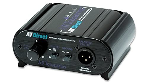 ART AVDirect 1-Channel Passive, Multiple Input Direct Box