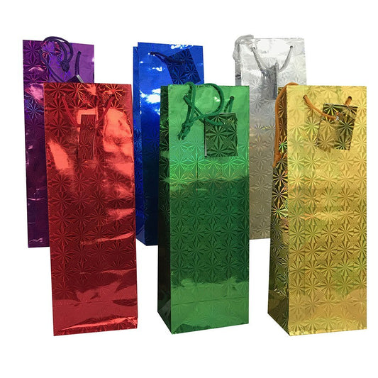 allgala 12-PK Hologram Gift Bags, Various Size