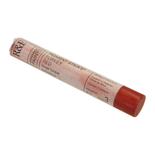 R&F Handmade Paints - Professional Oil Pigment Stick, Turkey Red, 38 ml