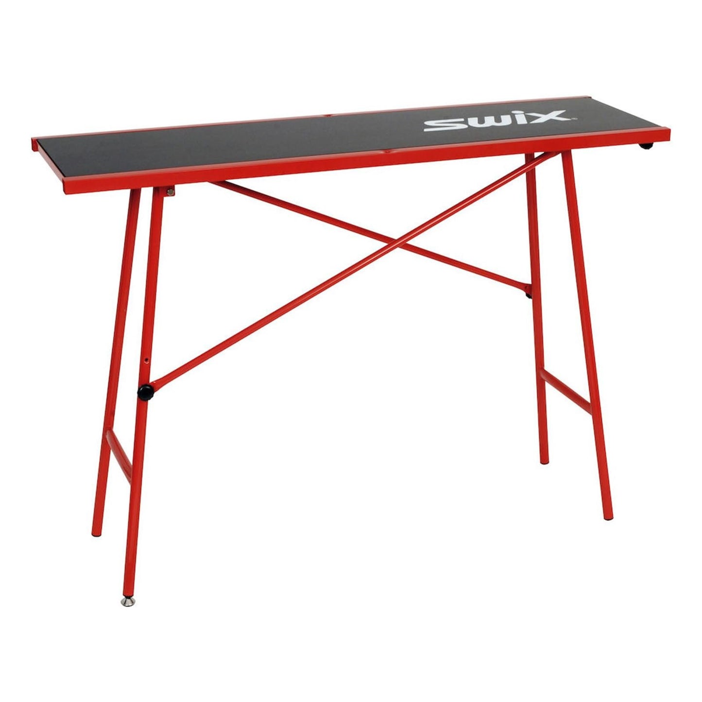 Swix T75W Wide, 120 x 35cm | Compact Lightweight Wax Table One Leg Height Adjustment ski-and-Snowboard-Tuning-Accessories, Red