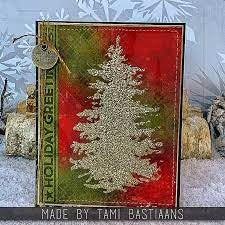 Stampers Anonymous Tim Holtz - Stampers Anon Cling RBBR Stamp Set WNTR WATR2, Winter Watercolor 2