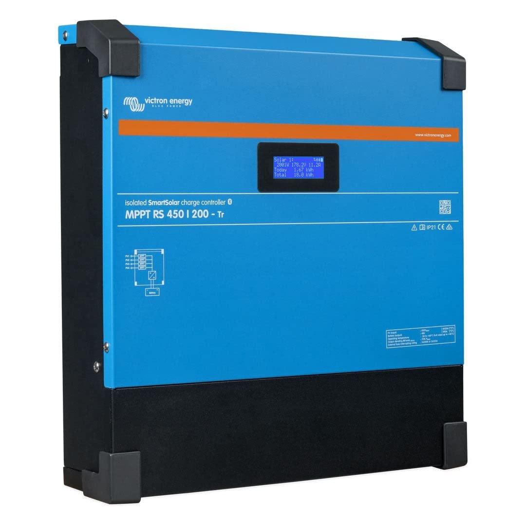 Victron Energy SmartSolar MPPT RS 450V DC 200 amp 48-Volt Tr Solar Charge Controller (Bluetooth)