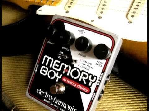 Electro-Harmonix Memory Boy Analog Delay with Chorus & Vibrato Pedal
