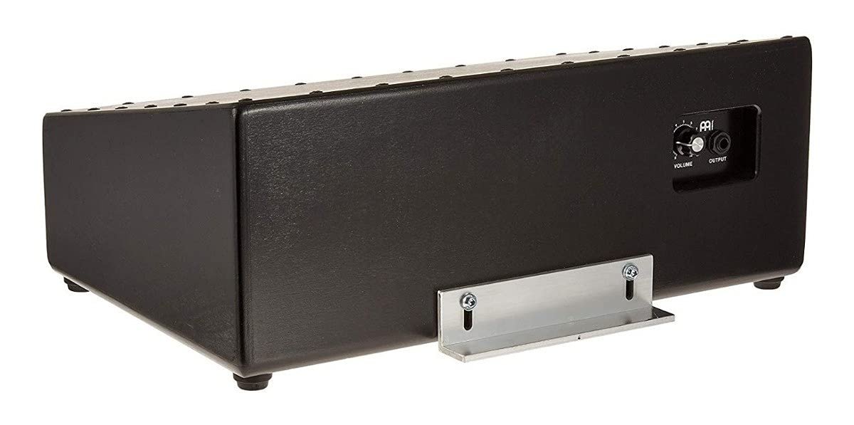Meinl Pickup Bassbox with L-Shaped Soft Foam Beater for Deep Stomp Box Rhythms - MADE IN EUROPE - Baltic Birch Wood, 2-YEAR WARRANTY (PBASSBOX)