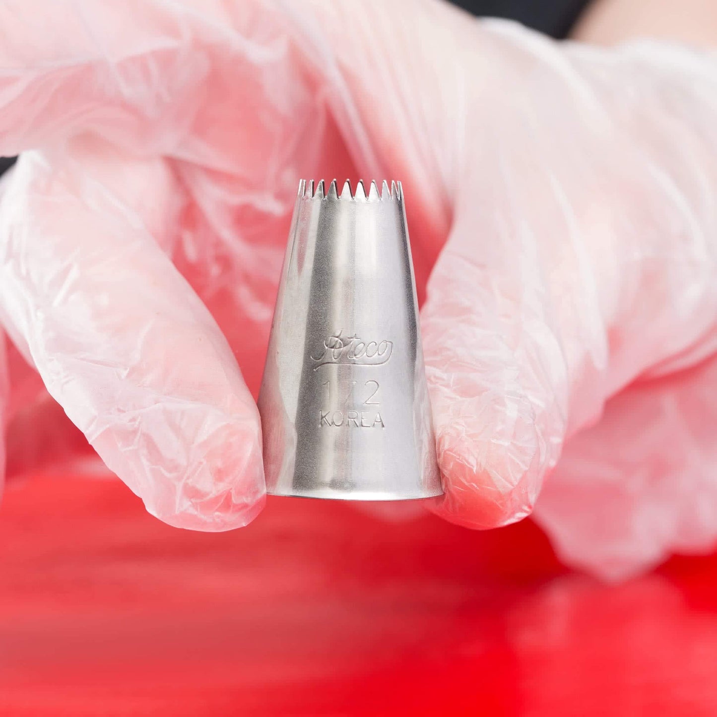 Ateco Silver Stainless Steel Flower Piping Tip