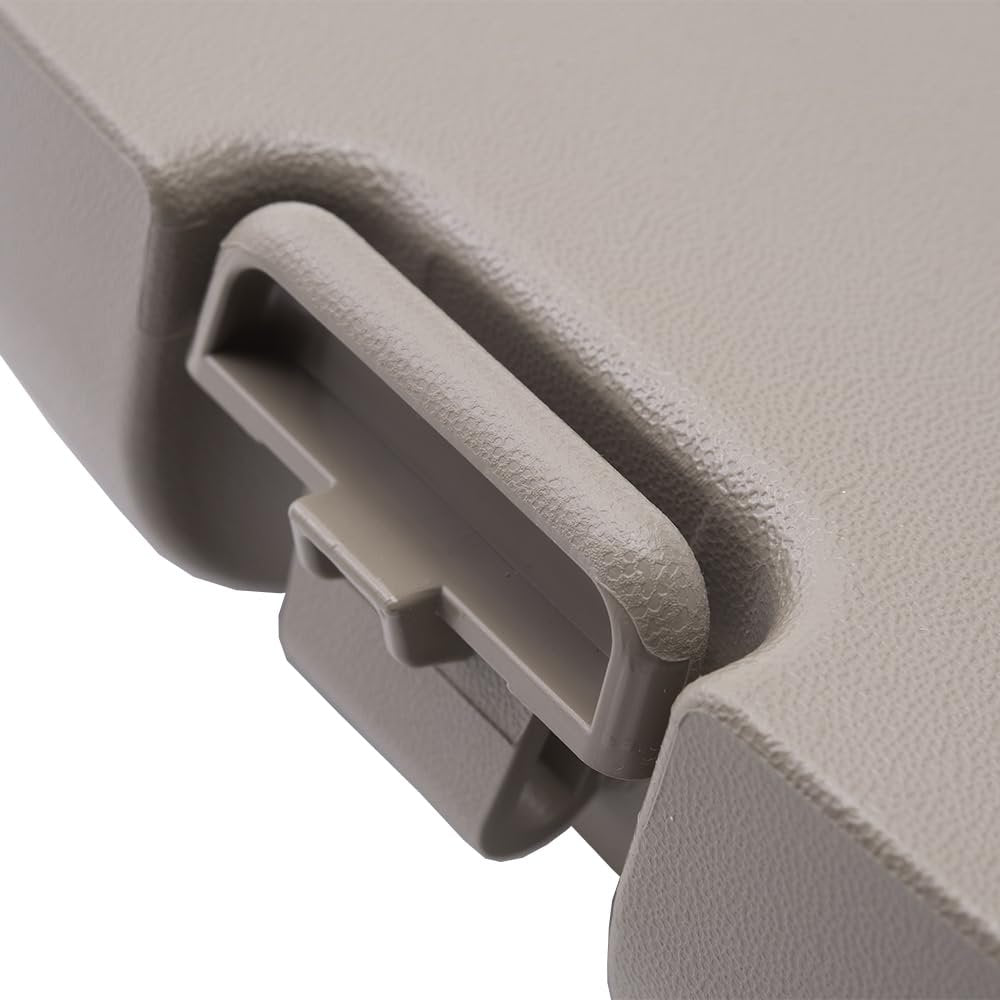 Brock Replacement Overhead Console Sunglasses Holder Box Tan Storage Bin Compatible with 2002-2007 F250 F350 F450 Super Duty Pickup Truck w/out Sunroof 2C3Z 7811586 BAA