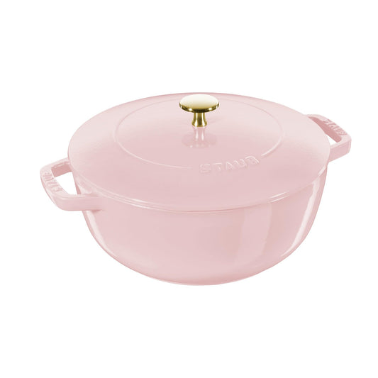 Staub Cast Iron Essential French Oven, Dutch Oven, 5-quart, serves 5-6, Made in France
