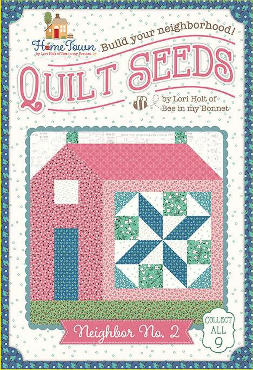 Riley Blake Bundled Quilt Seeds Patterns of Different Collections by Lori Holt of Bee in My Bonnet, Inspiring Designs for Beautiful Quilts