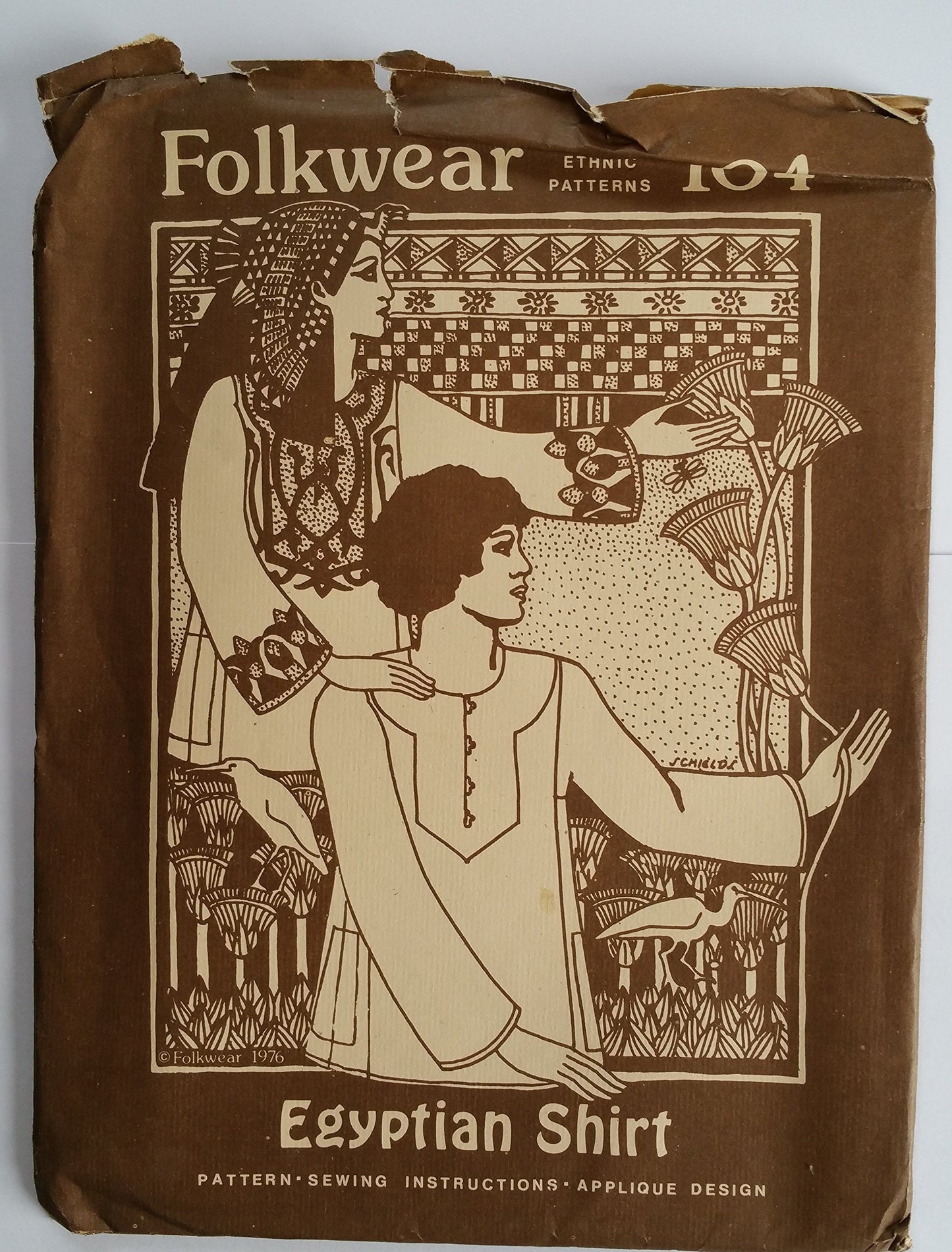 Sewing Pattern - Folkwear 104 - Egyptian Shirt