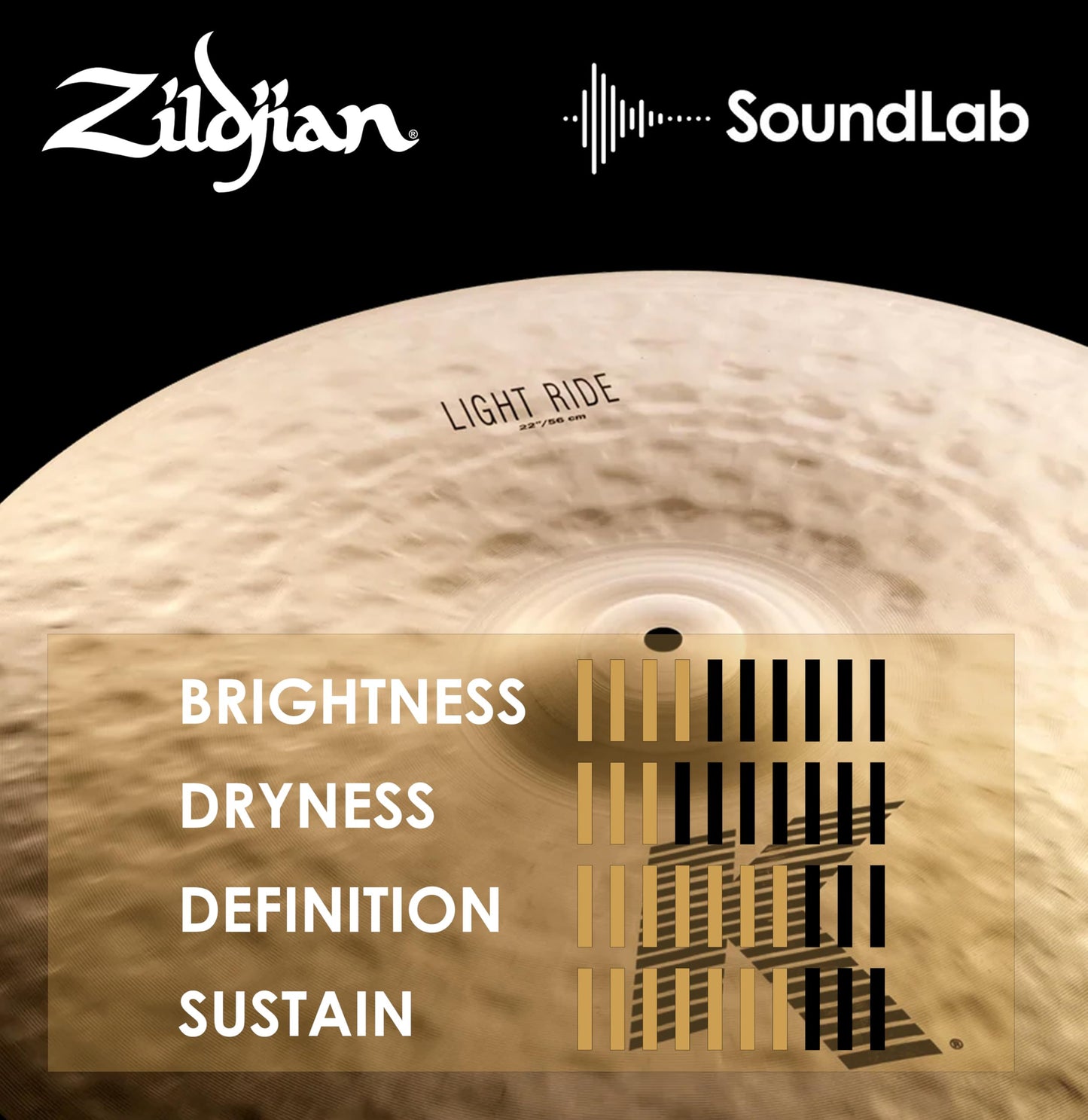 Zildjian K 22" Light Ride Cymbal