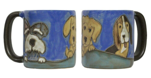 Mara Stoneware 16 oz. Puppy Eyes