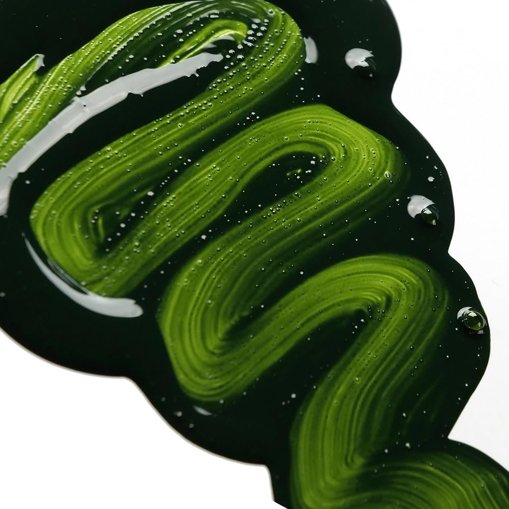 High Flow Acrylics by GOLDEN, Sap Green Hue, 4 fl. oz. Bottle, Professional Acrylic Paint, Opaque