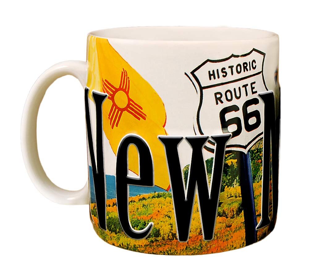 Americaware New Mexico 18 oz Color Relief Coffee Mug
