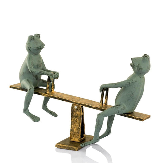 SPI Home Playground Days Frogs Garden Sculpture Outdoor Décor