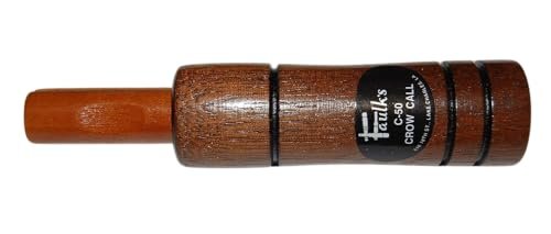 Faulk's Game Calls Walnut Crow Call C-50, Brown