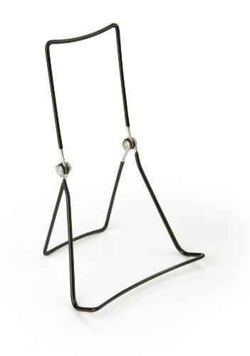 GIBSON HOLDERS DCW Adjustable Black Wire Display Easel, 5.5" W x 8.75" H, Pack of 12