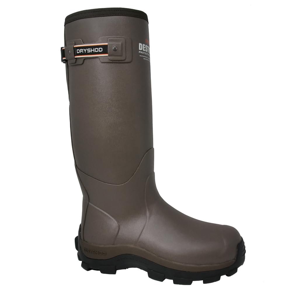 Dryshod Men's Destroyer Warm Dry Waterproof Insulated Protective Brush Boot with Gusset