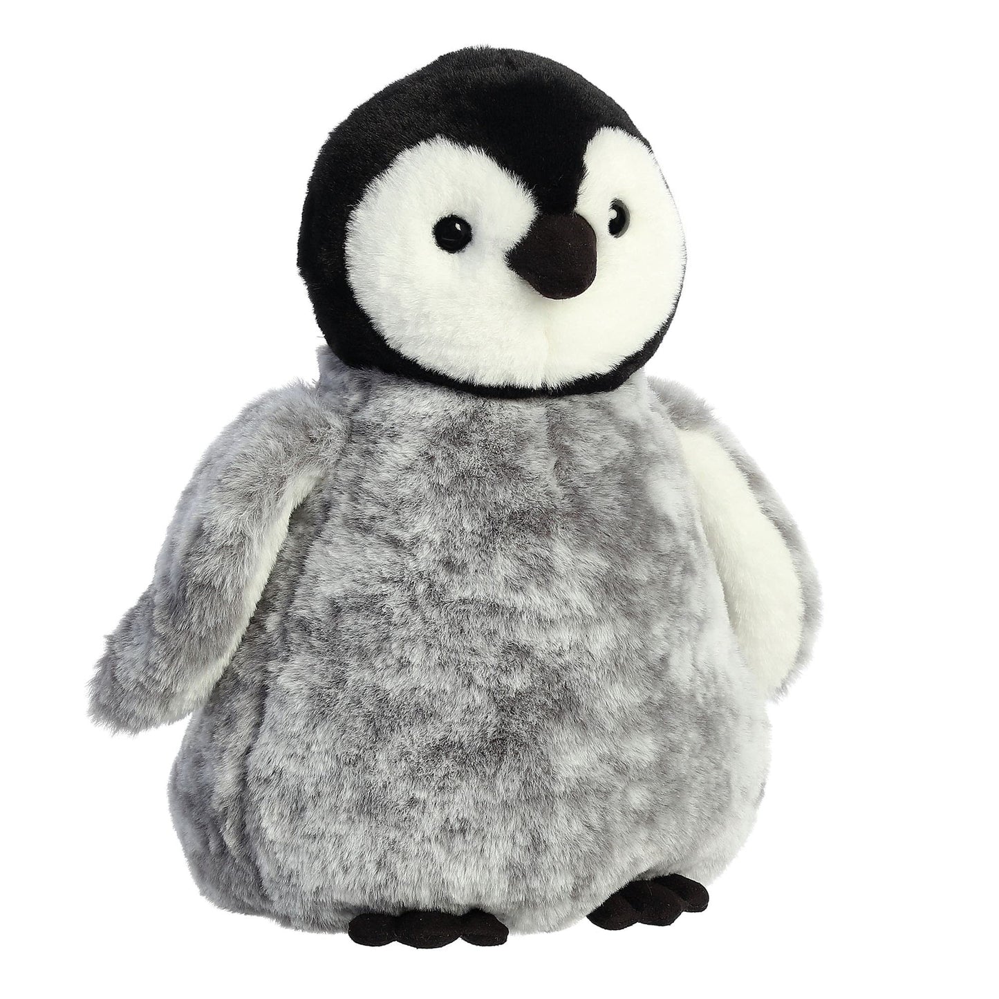 Aurora® Festive Holiday Pippy Penguin™ Stuffed Animal - Seasonal Characters for Holiday Décor - Perfect Stocking Stuffers for Kids and Collectors - Gray 11 Inches