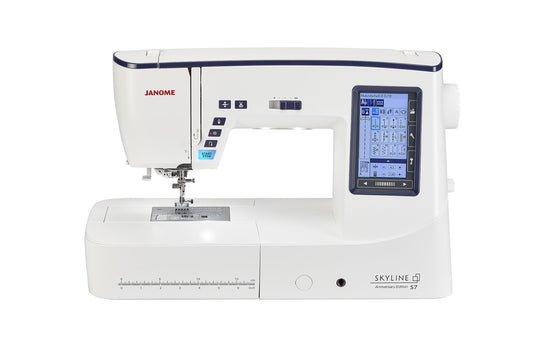 Janome Skyline S7 Anniversary Edition Computerized Sewing Machine