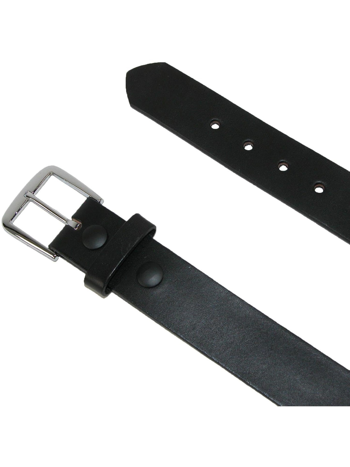 Boston Leather Made in America Big & Tall Leather Bridle Belt