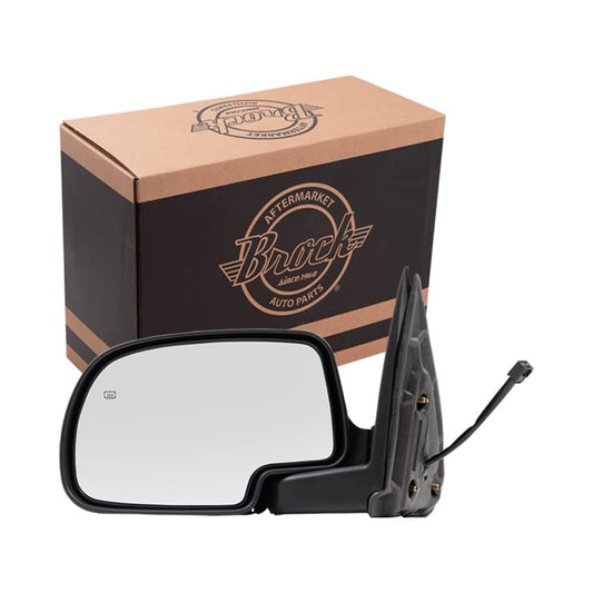 Power Mirror for 2000-2006 Tahoe Puddle Lamp Heated Manual Fold 2000-2006 Suburban 1500 2000-2006 Suburban 2500 2000-2006 Yukon 2000-2006 Yukon XL 1500 2000-2006 Yukon XL 2500 2002-2006 Escalade Left