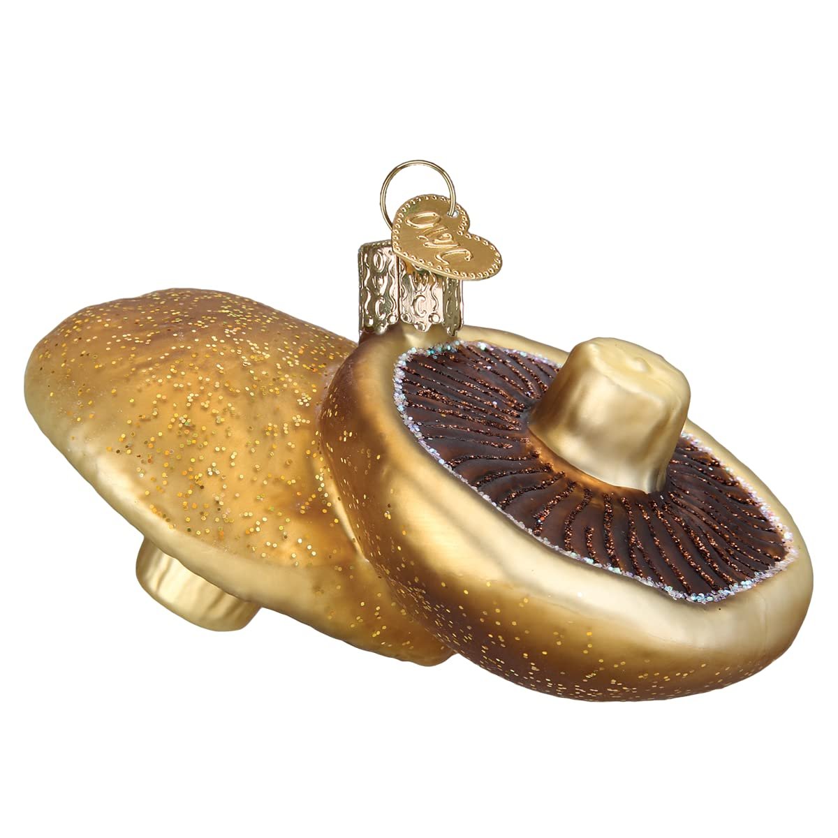 Old World Christmas Various Foods Glass Blown Ornaments for Christmas Tree, Ear of Corn