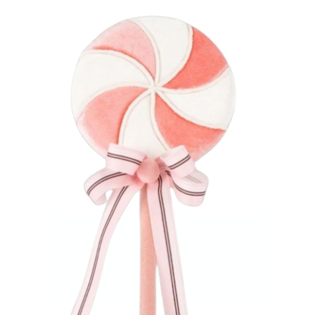 Swirling Pink & White Lollipop