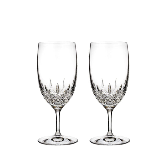 Waterford Lismore Essence, Set of 2 Iced Beverage Glass, 17.5 oz, Clear