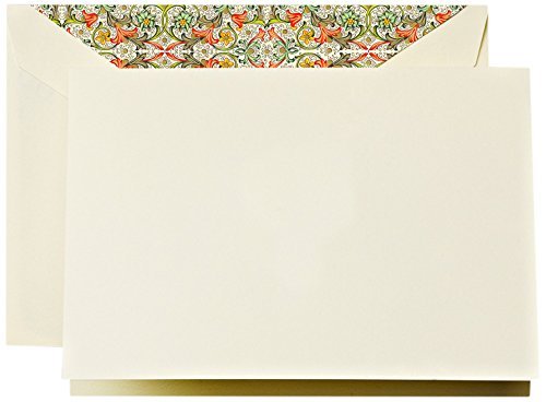 Crane & Co. Red Florentine Note (CF1414)
