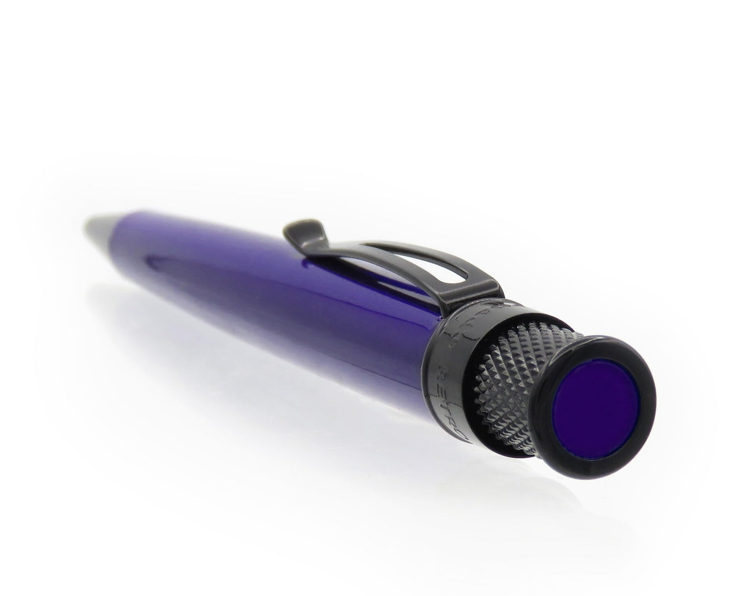 Retro 51 Tornado™ Stealth - Midnight Purple Rollerball Pen