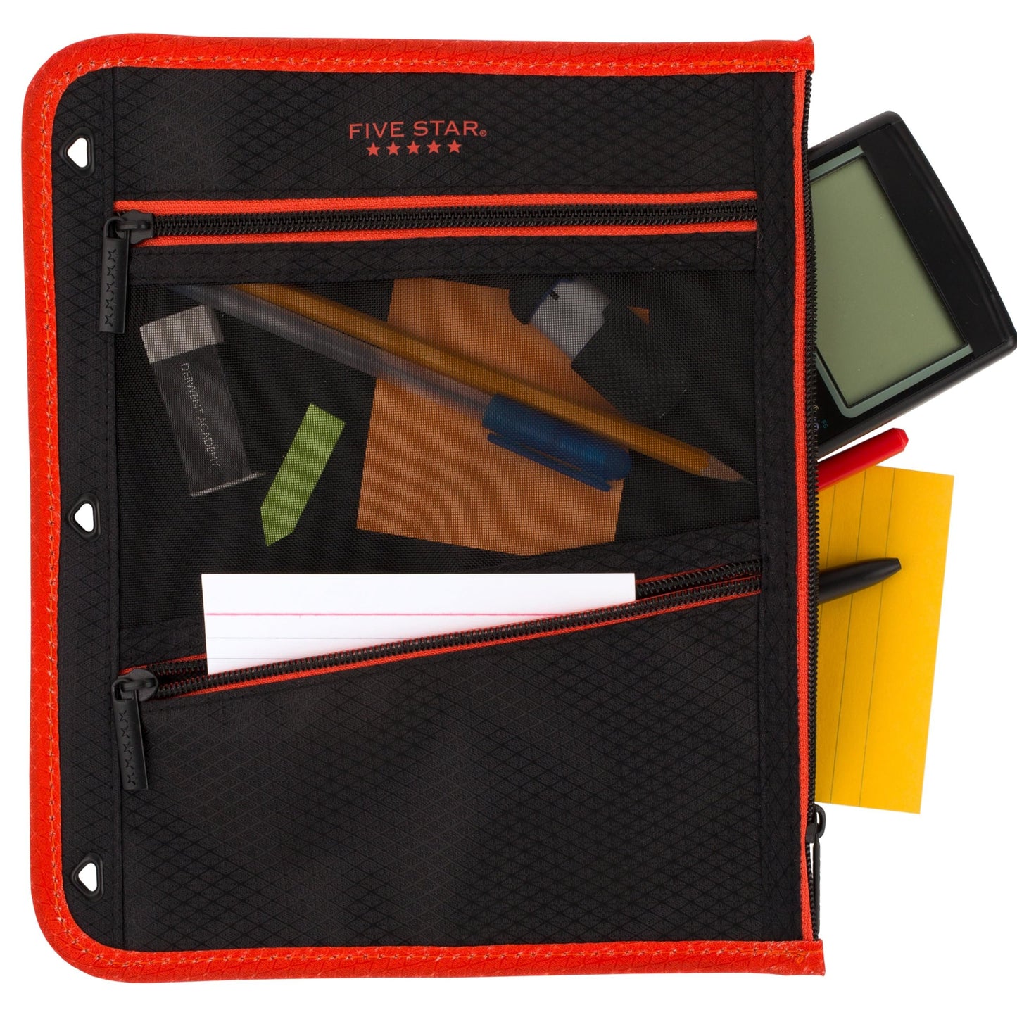 Five Star Pencil Pouch, Pen Case, Fits 3 Ring Binder