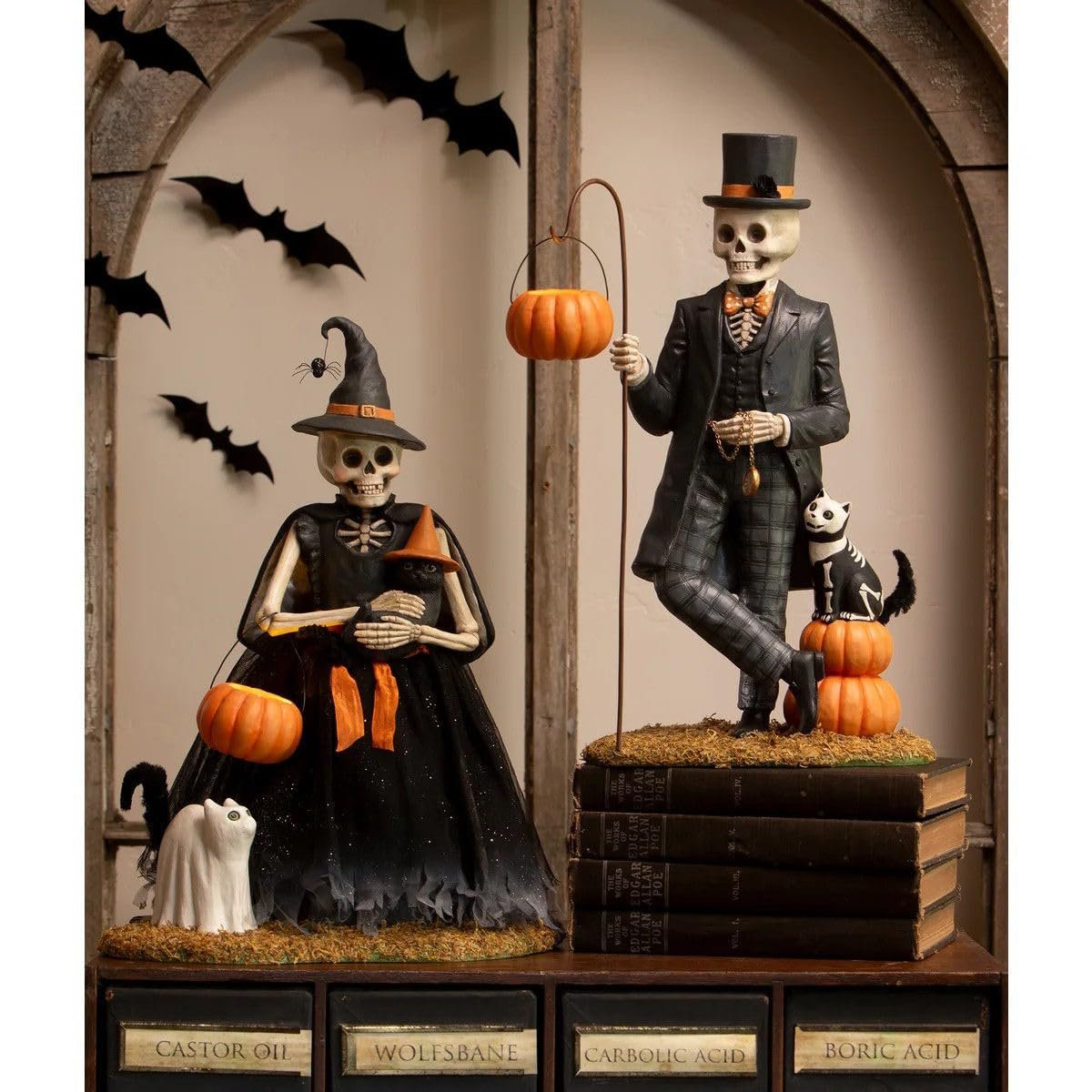 Bethany Lowe Henry Deadison Skeleton TD4148 14.25"