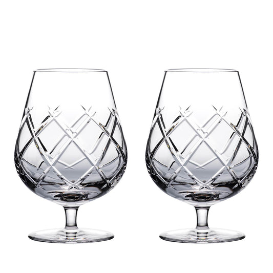 Waterford Connoisseur Olann Set of 2 Brandy Balloon, 17 oz, Clear