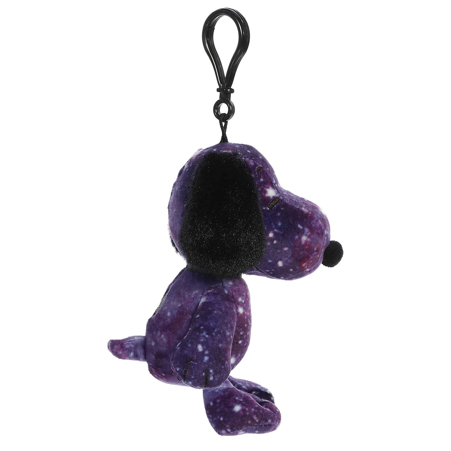 Aurora® Timeless Peanuts® Spaced Out Snoopy Clip-On Stuffed Animal - Classic Characters - Lasting Memories - Purple 5 Inches