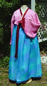 Korean Han-Bok Pattern