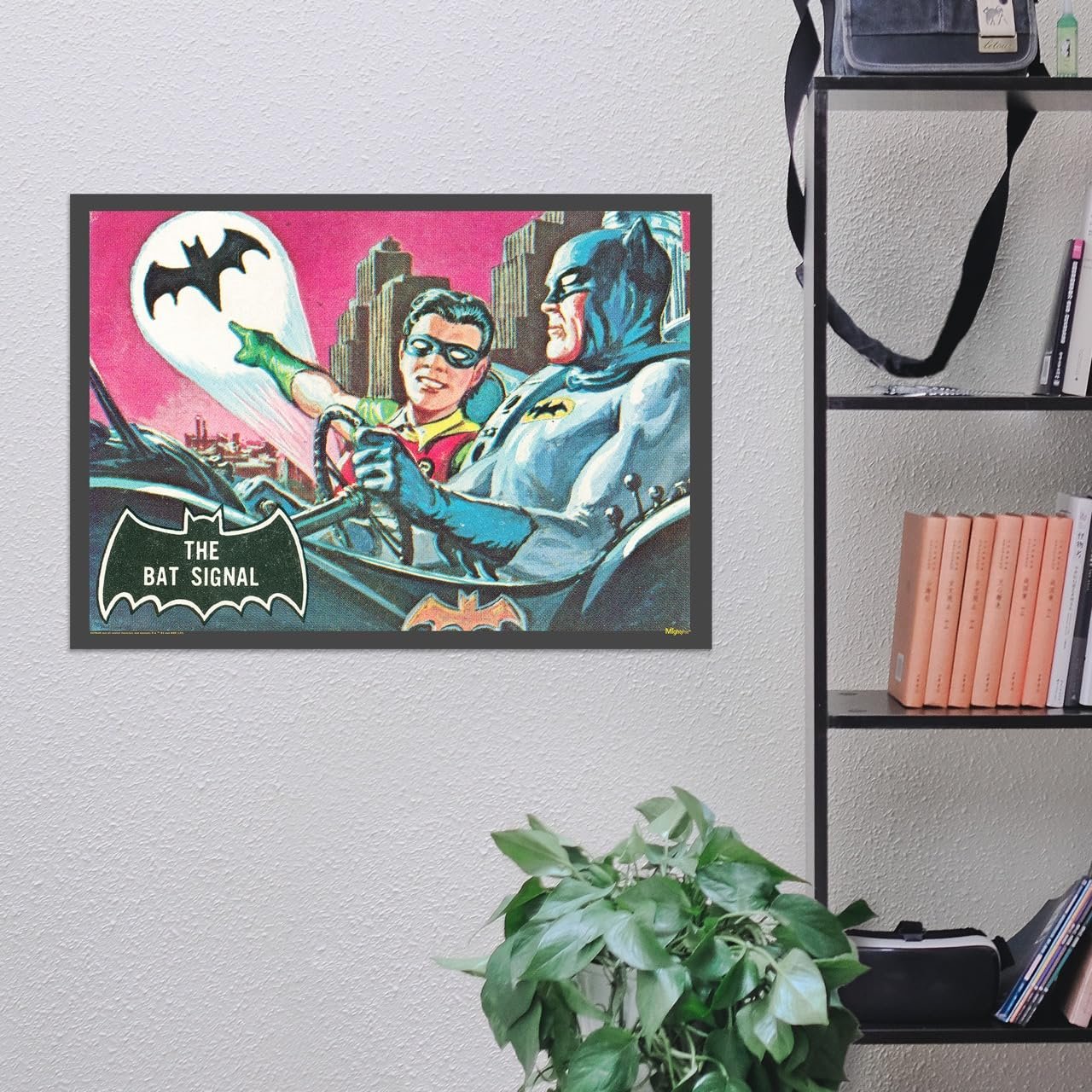 DC Batman 85th Anniversary – Durable 17” x 24” MightyPrint Wall Art – NOT Made of Paper – Officially Licensed Collectible