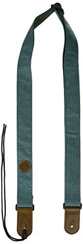 Kala Ukulele Strap Sonoma Coast Series, Bodega Blue Adjustable Ukulele Strap for Ukulele and U•BASS® with Sturdy Leather Ends and the Kala "K" Logo