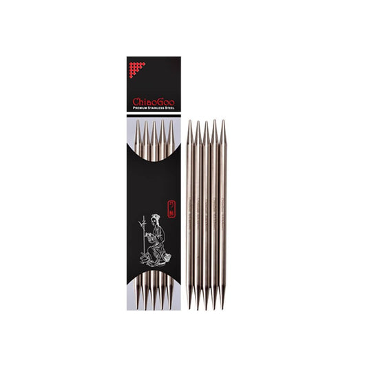 ChiaoGoo Double-Pointed Needle Premium 20cm 3.25mm - 1pc