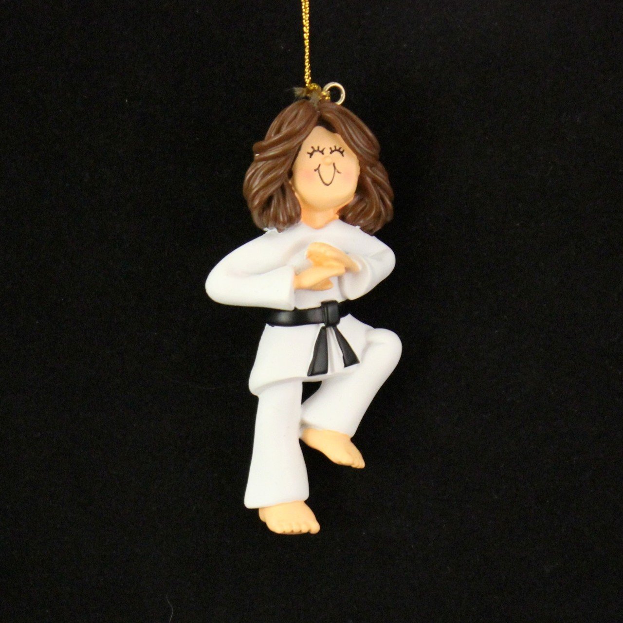 Karate (Girl, Brunette) by Ornament Central