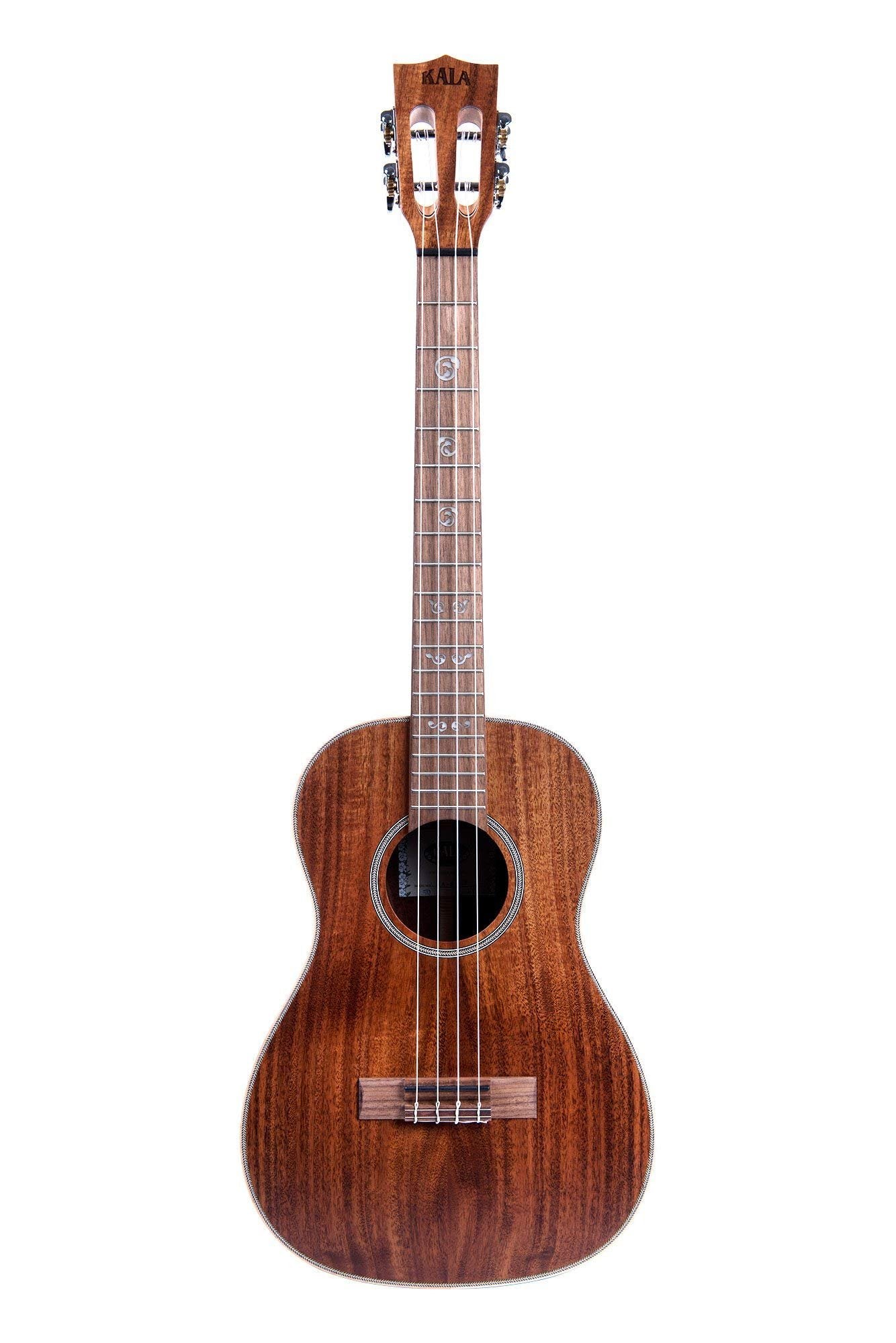 Kala KA-SA-B Solid Acacia Series Baritone Ukulele - Satin Natural