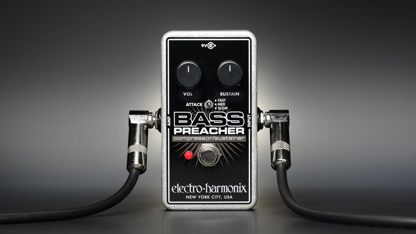 Electro-Harmonix Bass Preacher Compressor/Sustainer Pedal